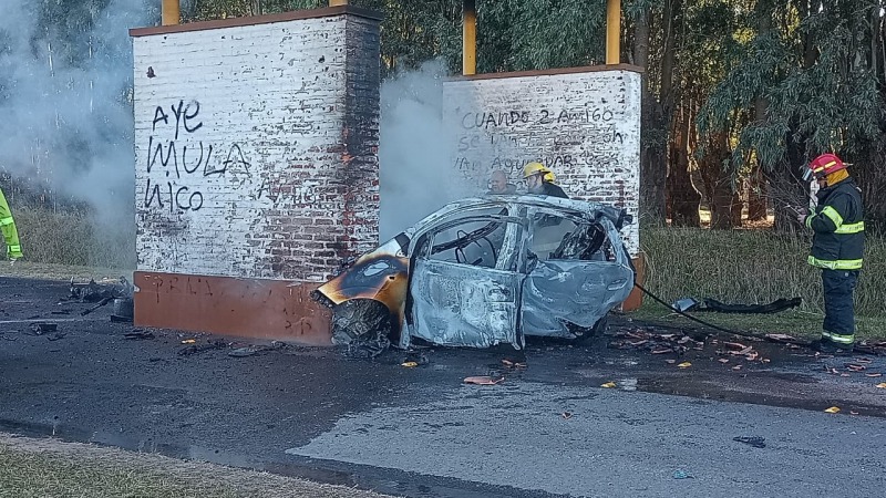 Tremendo accidente en el Camino de los Peregrinos: dos muertos